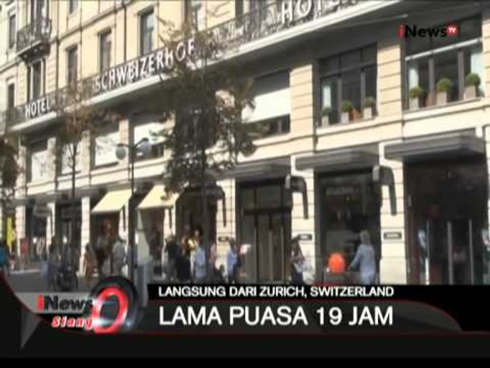 Di Switzerland Puasa 19 Jam, Bagaimana Rasanya ?  - iNews Siang 24/06