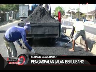 Perbaikan Jalan Pantura Jelang Arus Mudik, Subang - iNews Malam 28/06