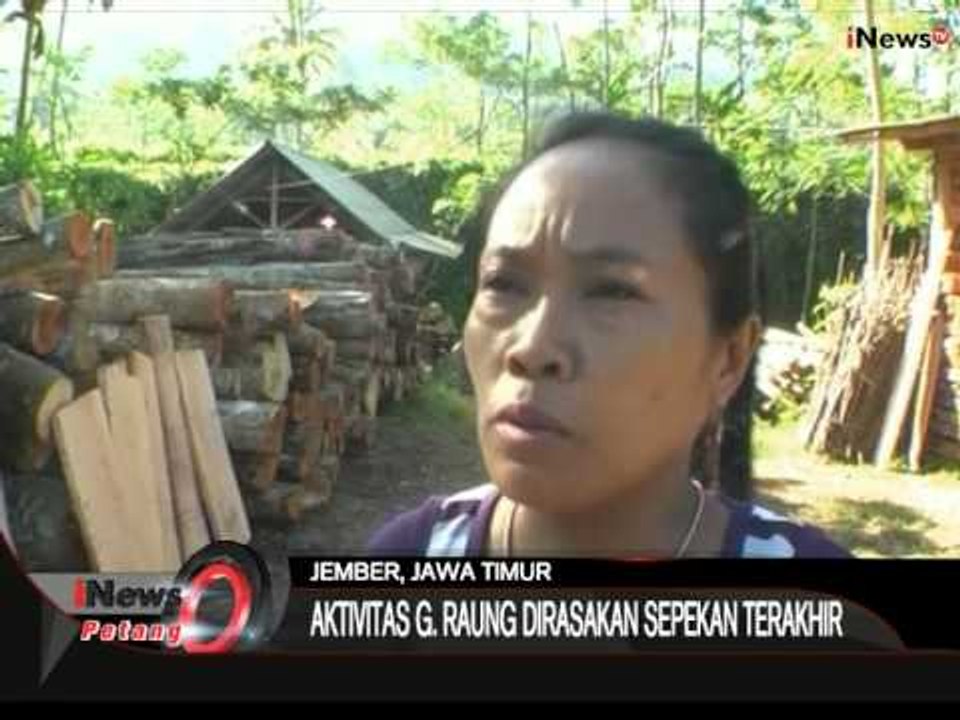 Gunung Raung Terus Terpantau Dalam Status Siaga - iNews Petang 29/06