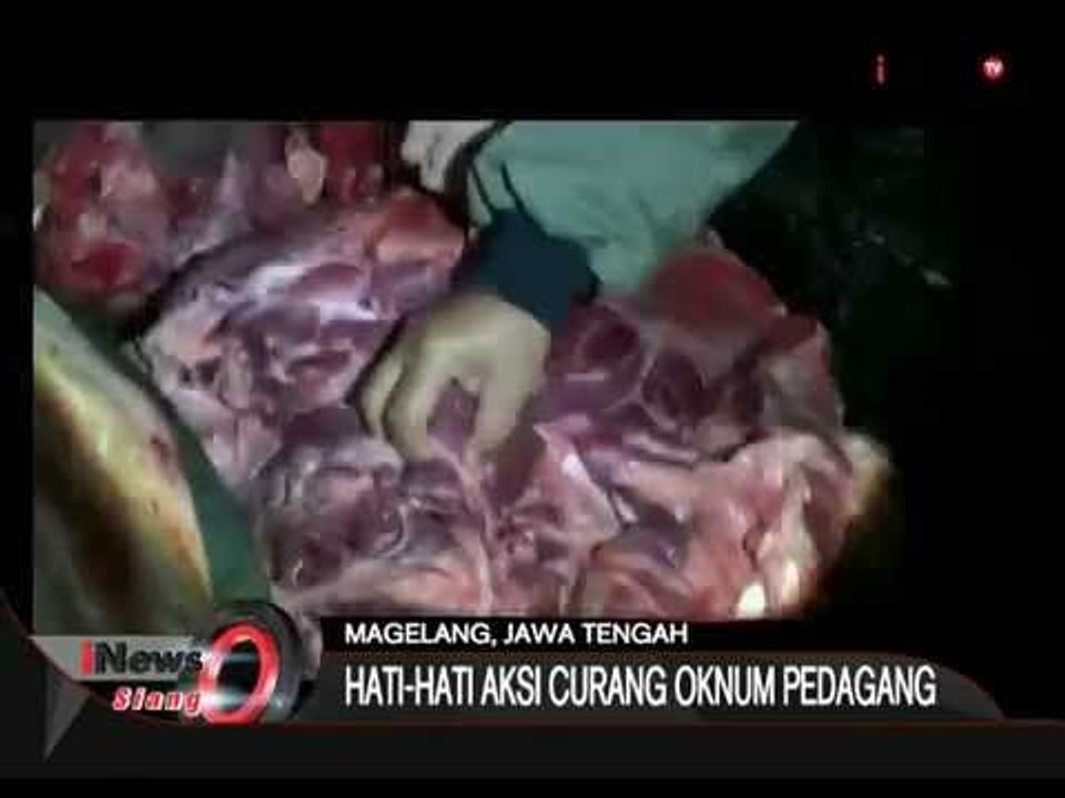 Harga Daging Mahal, Daging Glonggongan Kembali Beredar, Magelang - iNews Siang 30/06