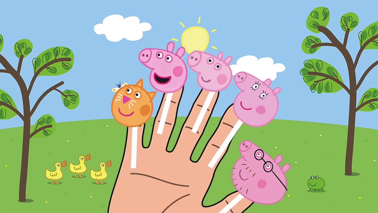 LOLLIPOP FINGER FAMILY PEPPA PIG - CAKE POP PEPPA PIG NURSERY RHYMES SONG Full Compilation