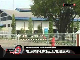 Ancaman PHK Massal Jelang Lebaran - iNews Pagi 02/07