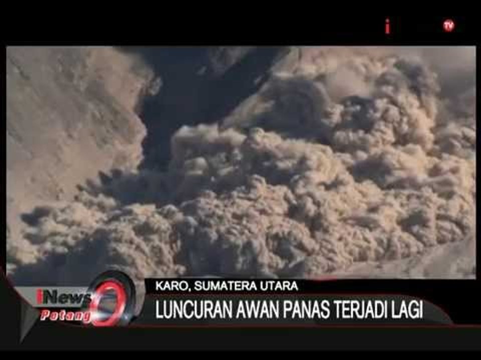 Aktivitas Gunung Sinabung: Luncuran Awan Panas Terjadi Lagi - iNews Petang 02/07