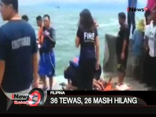 Kapal Tenggelam Di Filipina - iNews Malam 02/07