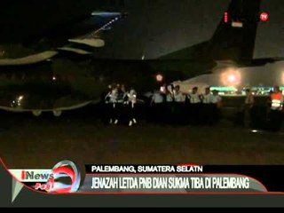 Jenazah Letda PNB Dian Sukma Di Palembang - iNews Pagi 02/07