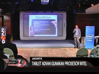 Peluncuran Tablet Advan, Gunakan Prosesor Intel - iNews Petang 03/07