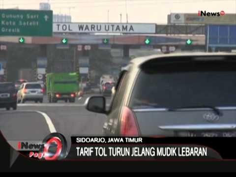 Tarif Tol Seluruh Indonesia Turun 35% Selama Mudik Lebaran - iNews Pagi 06/07