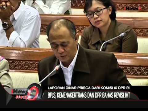 Live Report: Komisi 9 Panggil BPJS Ketenaga Kerjaan, Terkait JHT - iNews Siang 06/07