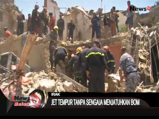 Jet Tempur Tanpa Sengaja Menjatuhkan Bom Di Kota Baghdad - iNews Malam 06/07