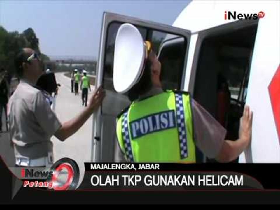 Kecelakaan Di Tol Cipali, Olah TKP Gunakan Helicam - iNews Petang 07/07