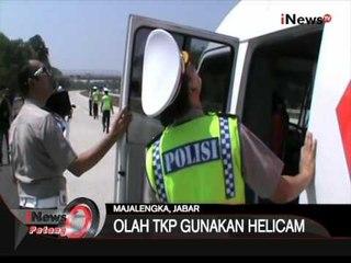 Kecelakaan Di Tol Cipali, Olah TKP Gunakan Helicam - iNews Petang 07/07
