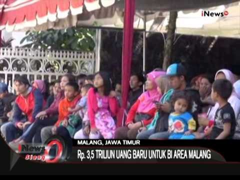 Tadisi Bagi-bagi Uang Baru Saat Lebaran, Warga Rela Antri Untuk Menukar, Malang - iNews Siang 07/07