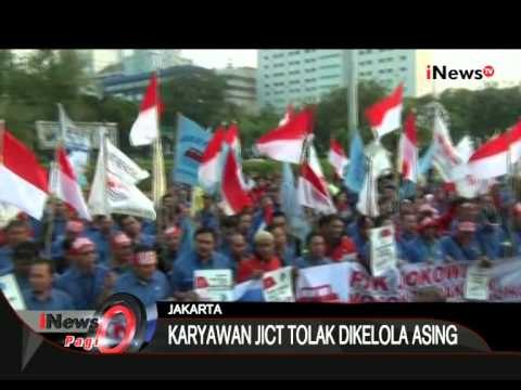 Demo Pekerja Pelabuhan, Karyawan JICT Tolak Dikelola Asing - iNews Pagi 09/07