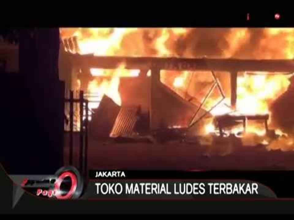 Toko Matrial Terbakar, 18 Unit Damkar Dikerahkan, Jakarta - iNews Pagi 07/07