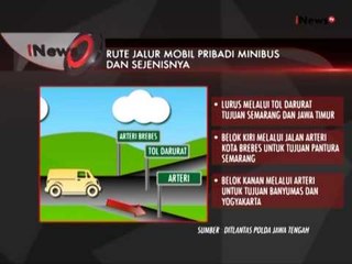 Rekayasa Lalulintas Cegah Kemacetan Jalur Mudik - iNews Siang 09/07