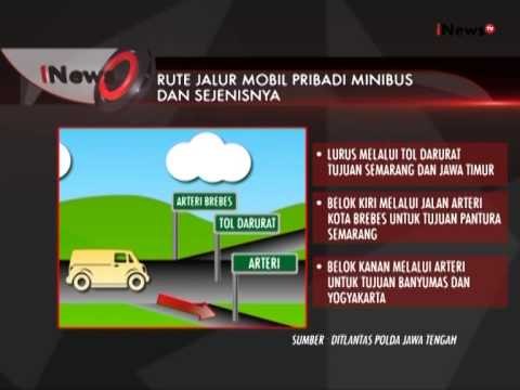 Rekayasa Lalulintas Cegah Kemacetan Jalur Mudik - iNews Siang 09/07