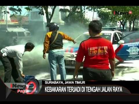 Mobil Polantas Terbakar Di Tengah-Tengah Jalan Raya - iNews Pagi 09/07