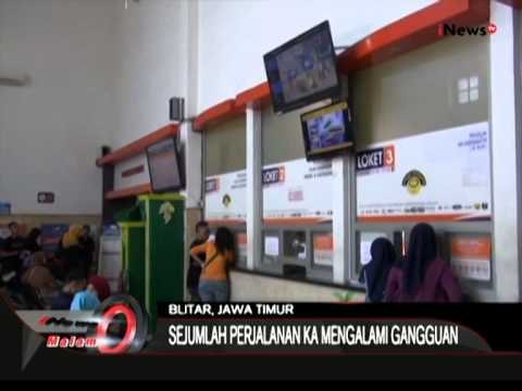 Kereta Anjlok, Ganggu Jadwal Keberangkatan, Penumpnag Menumpuk Di Stasiun - iNews Malam 12/07