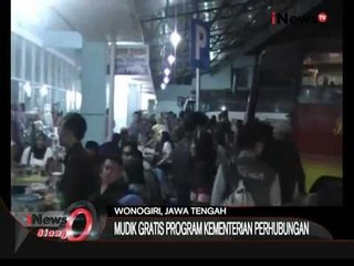 Sepeda Motor Mudik Gratis Tiba Di Stasiun Kroya - iNews Siang 13/07