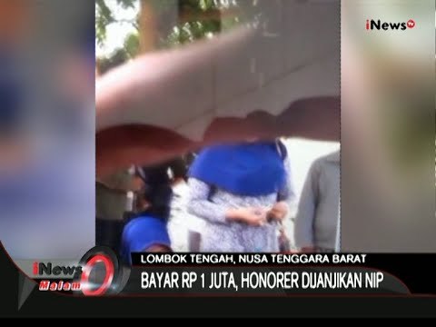 Aksi Oknum Badan Kepegawaian Melakukan Pungli Pegawai Honorer Lombok Tengah - iNews Malam 14/07