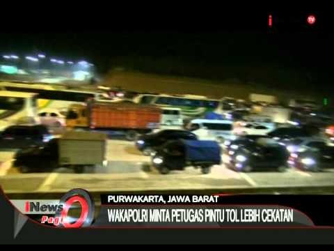 Wakapolri Dan Kapolda Jabar Pantau Arus Mudik - iNews Pagi 14/07