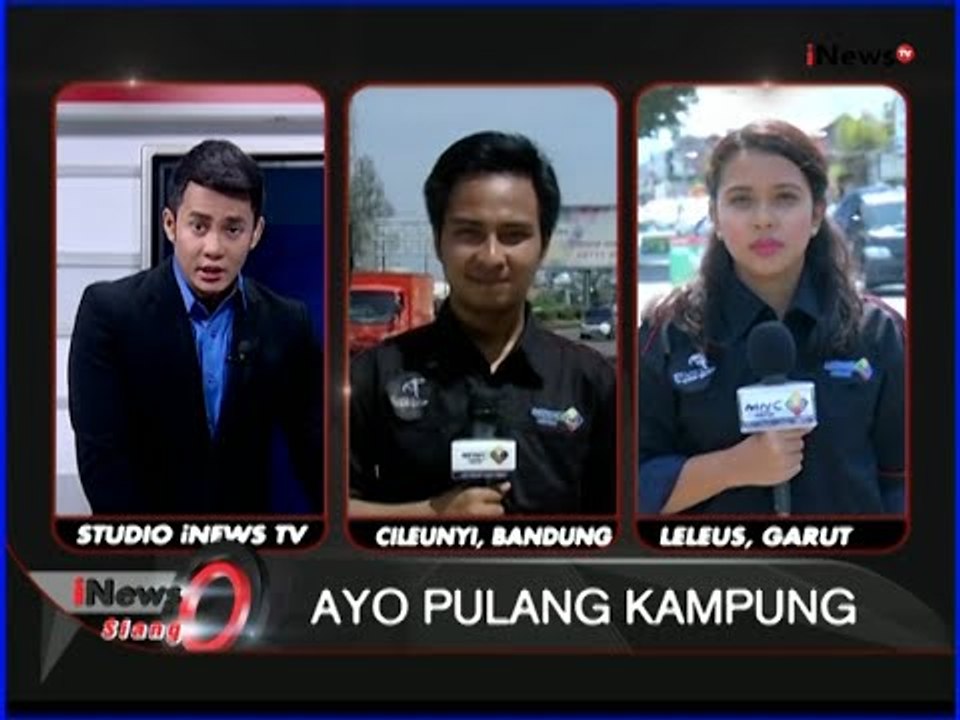 Live Report: Kemacetan Kendaraan Arus Mudik Dari Cileunyi Dan Leles - iNews Siang 15/07