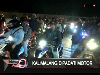 Kalimalang Dipadati Ribuan Pemudik Sepeda Motor Rabu Malam - iNews Pagi 16/07