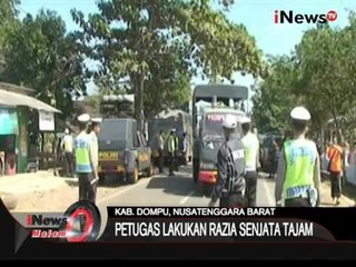 Tawuran Warga, Petugas Lakukan Razia Sejata Tajam - iNews Malam 17/07