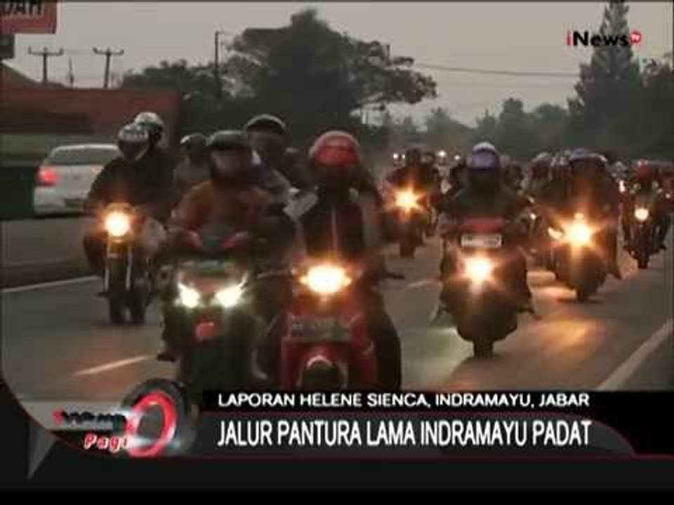 Live Report: Jalur Pantura Lama Indramayu Padat - iNews Pagi 16/07