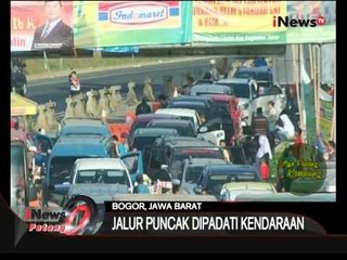 Arus Balik Lebaran Jalur Puncak Dipadati Kendaraan iNews Petang 2007