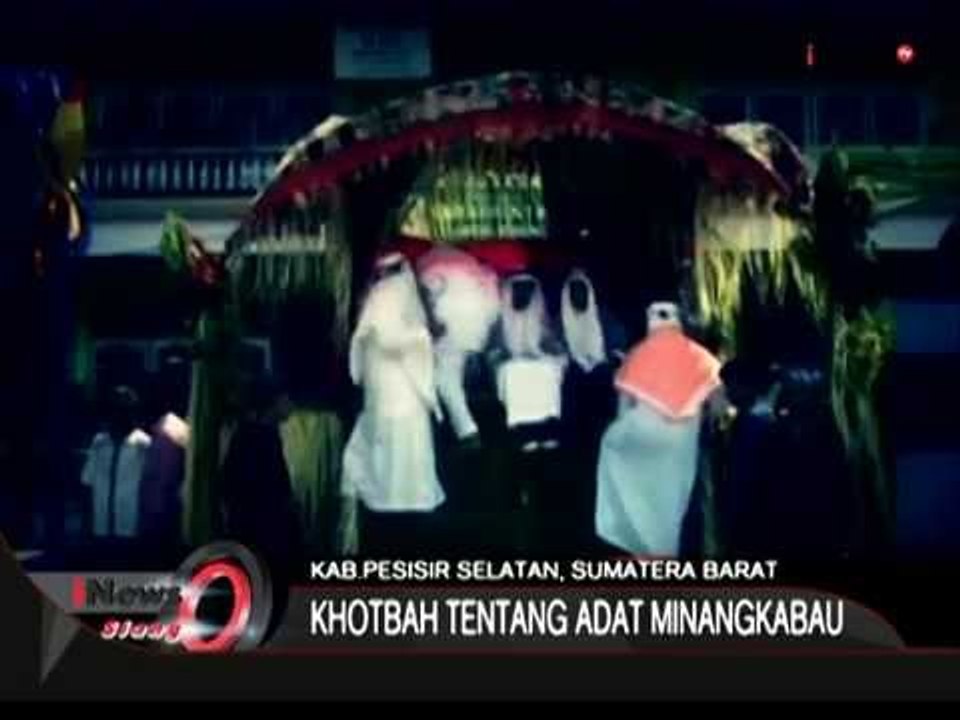 Berkhatib Adat Tradisi Setiap Hari Raya Idul Fitri Di Minangkabau - iNews Siang 20/07
