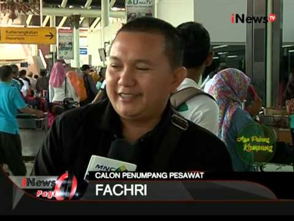 Live Report: Bandara Soetta Masih Dipadati Pemudik - iNews Pago 20/07