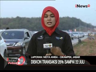 Live Report Arus Balik Tol Cikopo - iNews Petang 20/07