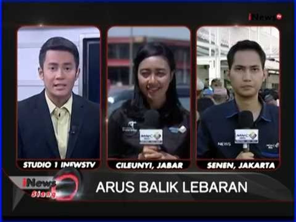 Live Report: Puncak Arus Balik Stasiun Senen - iNews Siang 21/07