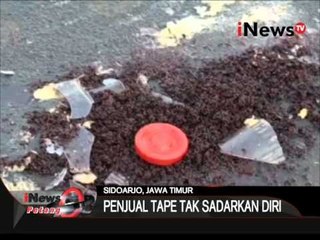 Diduga Kelelahan Motor Menabrak Penjual Tape - iNews Petang 21/07