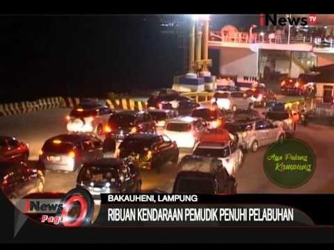 Arus Balik Lebaran 2015: Ribuan Kendaraan Pemudik Penuhi Pelabuhan - iNews Pagi 22/07