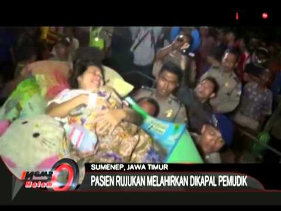 Ajaib! Dirujuk Untuk Operasi Caesar Seorang Ibu Malah Melahirkan Di Atas Kapal - iNews Malam 21/07