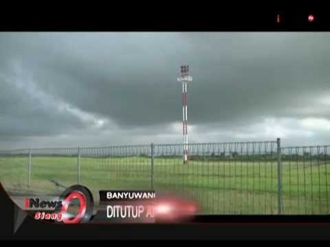 Abu Vulkanik Gunung Raung Ancam Keselamatan, Bandara Blimbingsari Ditutup - iNews Siang 22/07