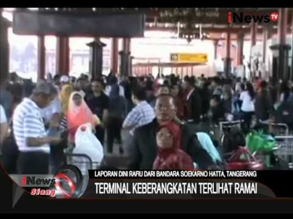 Live Report: Laporan Arus Balik Lebaran 2015, Bandara Soekarno Hatta - iNews Siang 22/07