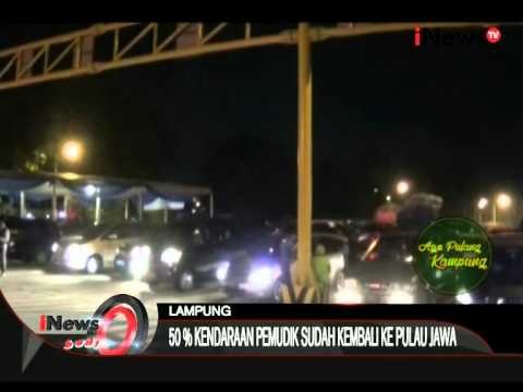 Arus Balik Lebaran 2015: Pelabuhan Bakauheni Masih Ramai - iNews Pagi 23/07