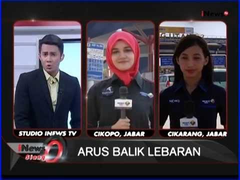 Live Report: Penumpukan Kendaraan Di Gerbang Tol Cikarang Hingga 3Km - iNews Siang 21/07