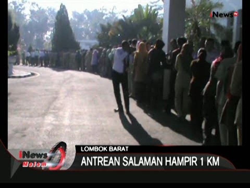 Halal Bihalal PNS Pemda Lombok Barat, Salam-salaman Hingga 1Km - iNews Malam 22/07