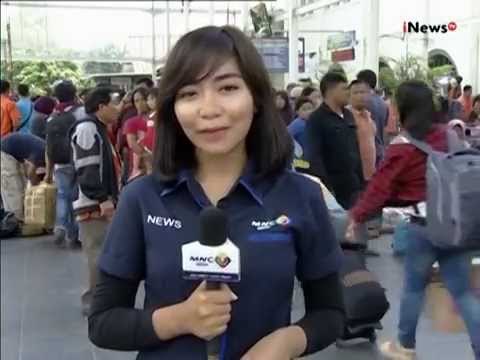 Live Report: Stasiun Senen Masih Di Padati Penumpang Yang Akan Mudik - iNews Siang 23/07