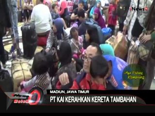 PT KAI Tambah Armada Guna Kelancaran Arus balik - iNews Malam 23/07