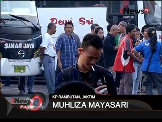Live Report: Laporan Arus Balik Lebaran 2015, Kp. Rambutan - Jakarta - iNews Pagi 24/07