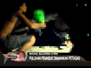 Razia Kamtibmas, Petugas Bersenjata Lengkap Tangkap Pemabuk Dan Penjudi - iNews Pagi 24/07