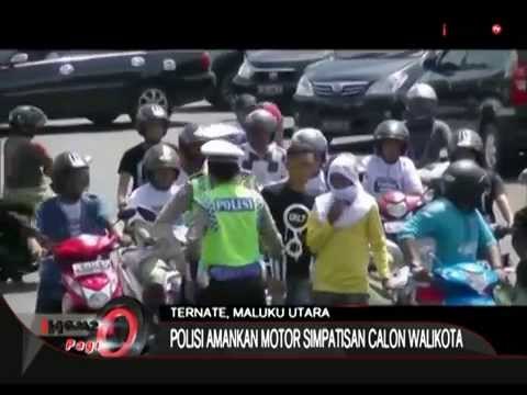 Ricuh Pendaftaran Calon Walikota Ternate, Minuman Keras Dan Motor Disita Petugas - iNews Pagi 27/07