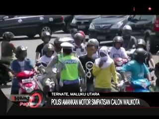 Ricuh Pendaftaran Calon Walikota Ternate, Minuman Keras Dan Motor Disita Petugas - iNews Pagi 27/07