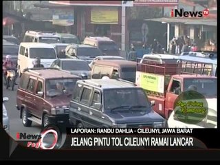 Live Report: Laporan Arus Balik Lebaran 2015, Pejagan Dan Cileunyi - iNews Pagi 22/07