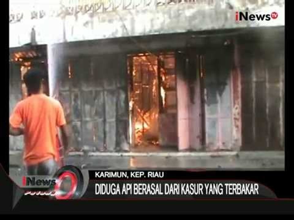 Belasan Kamar Kos Dan Tujuh Ruko Hangus Terbakar - iNews Petang 24/07